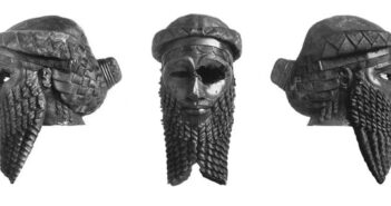 Cabeça de bronze representando Sargão da Acádia, no Museu Nacional do Iraque. (Fonte: Wikimedia Commons)