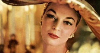 Jean Patchett; Modelo de moda para Ford Models de 40 capas de revistas. (Crédito da fotografia: Cortesia © Copyright Listal / REPRODUÇÃO/ DIREITOS RESERVADOS)