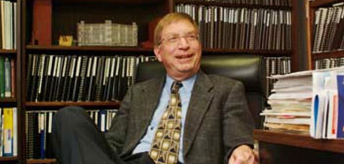 Jon A. Peterka, gigante da engenharia eólica. (Cortesia da foto da CPP Wind Engineering)