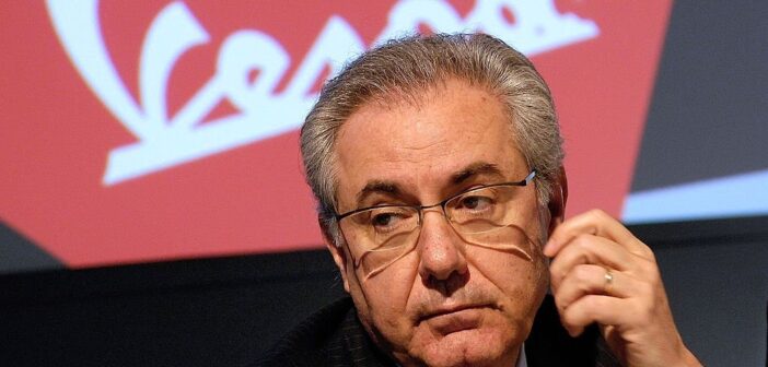 Roberto Colaninno, da Piaggo, em 2008: empresário fez uma das maiores aquisições alavancadas da história e desde 2003 comandava a dona da Vespa (Giuseppe Aresu/Getty Images)