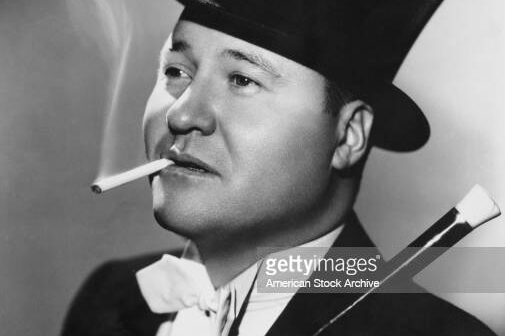 Ator americano Jack Oakie (1903 – 1978), EUA, por volta de 1930. (Foto de American Stock Archive/Archive Photos/Getty Images)