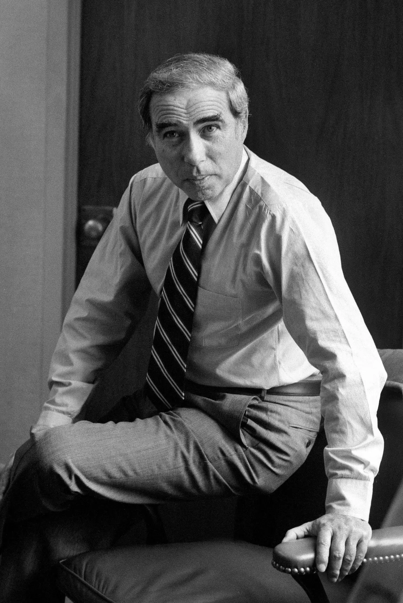 Felix G. Rohatyn em 1981.Crédito...William E. Sauro/The New York Times