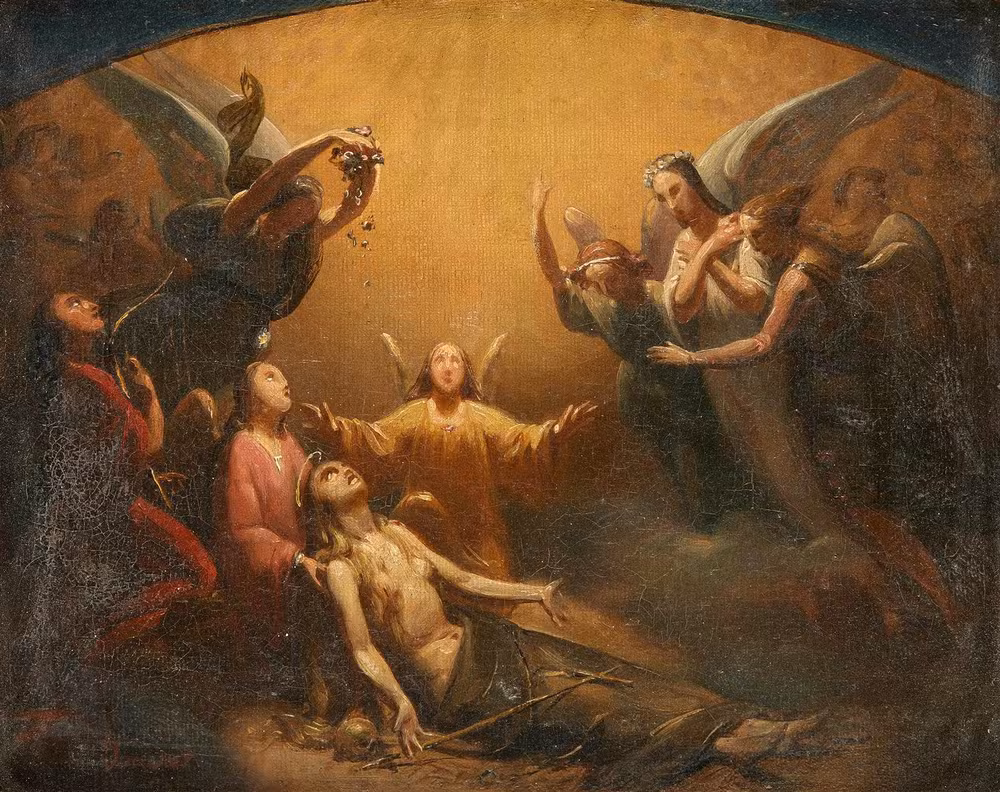 Obra 'Maria Madalena em êxtase' — Foto: Wikimedia Commons