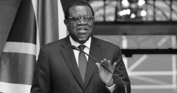 Hage Geingob estava a receber tratamento devido a um cancro © Phill Magakoe/AFP/Getty Images