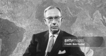 Executivo, Edgar F. Kaiser, presidente da Kaiser Industries. (Foto de Bob Gomel/Getty Images)