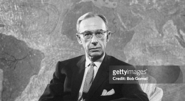 Executivo, Edgar F. Kaiser, presidente da Kaiser Industries. (Foto de Bob Gomel/Getty Images)