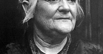 Clara Zetkin, a feminista alemã precursora do 8 de Março — Foto: Domínio público