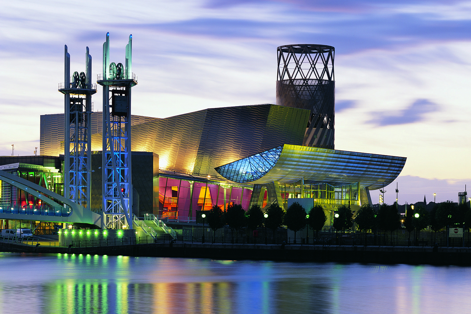 Fonte: Richard Bryant The Lowry Centre, Salford, por Michael Wilford & Partners