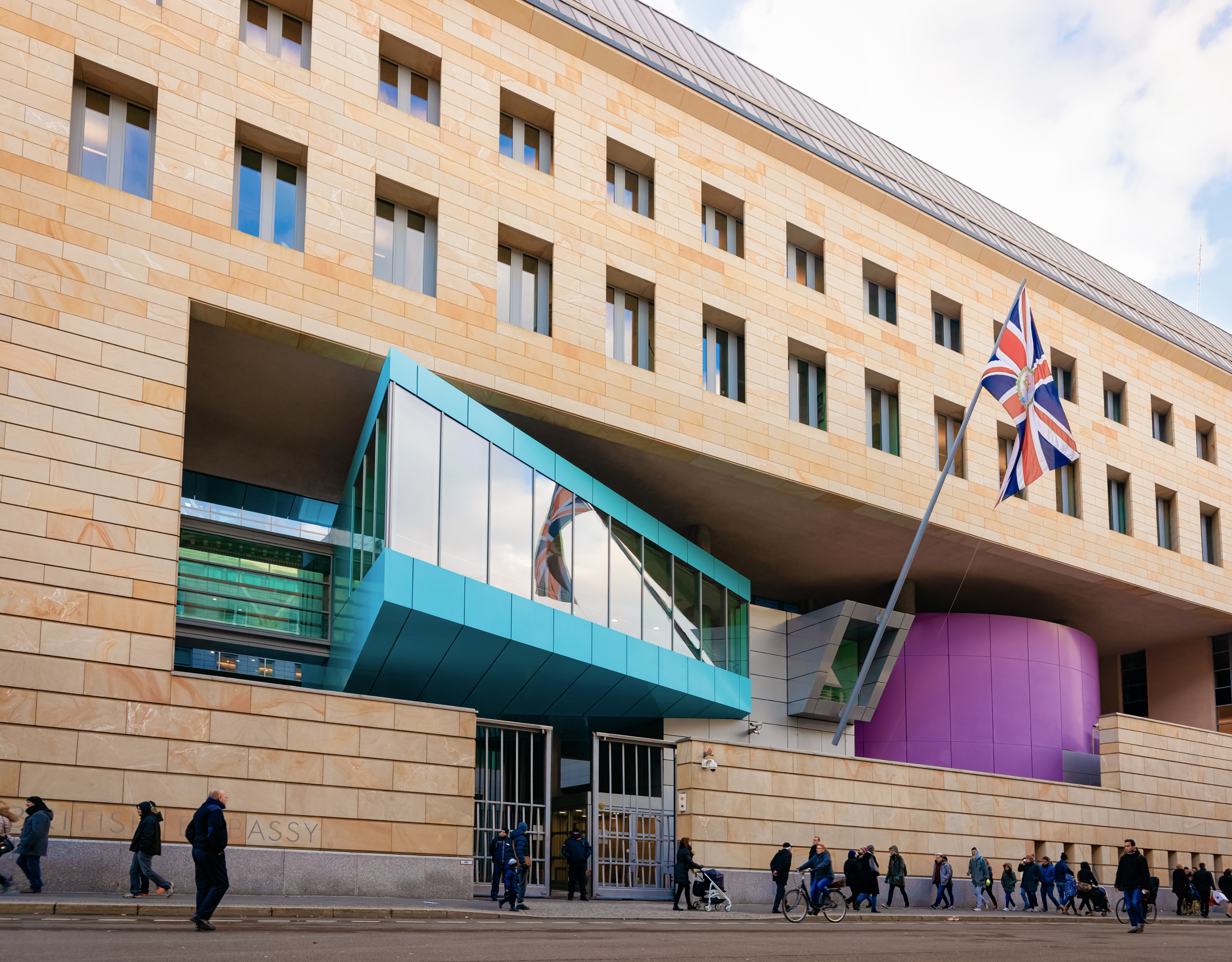 Embaixada Britânica em Berlim. (Fonte: Shuttestock)