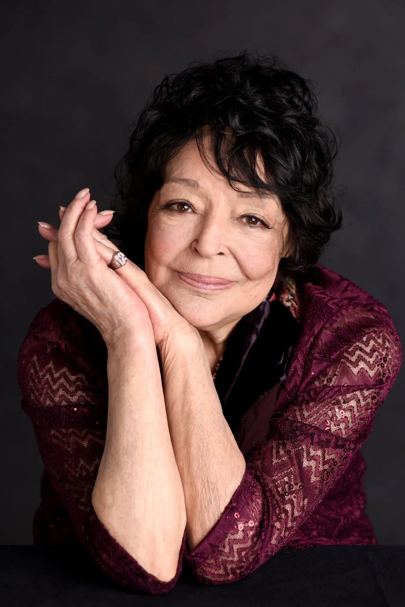 Jill Corey em 2018. “Sua voz escureceu e amadureceu”, escreveu um crítico em 1988, depois que ela voltou, “adquirindo uma maturidade vulnerável”. (Crédito da fotografia: Becky Thurner Braddock)