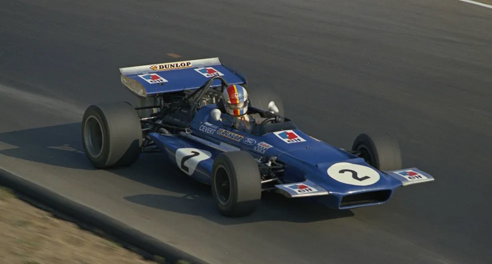 François Cevert pilotou March para equipe de Ken Tyrrell em 1970 — Foto: Reprodução