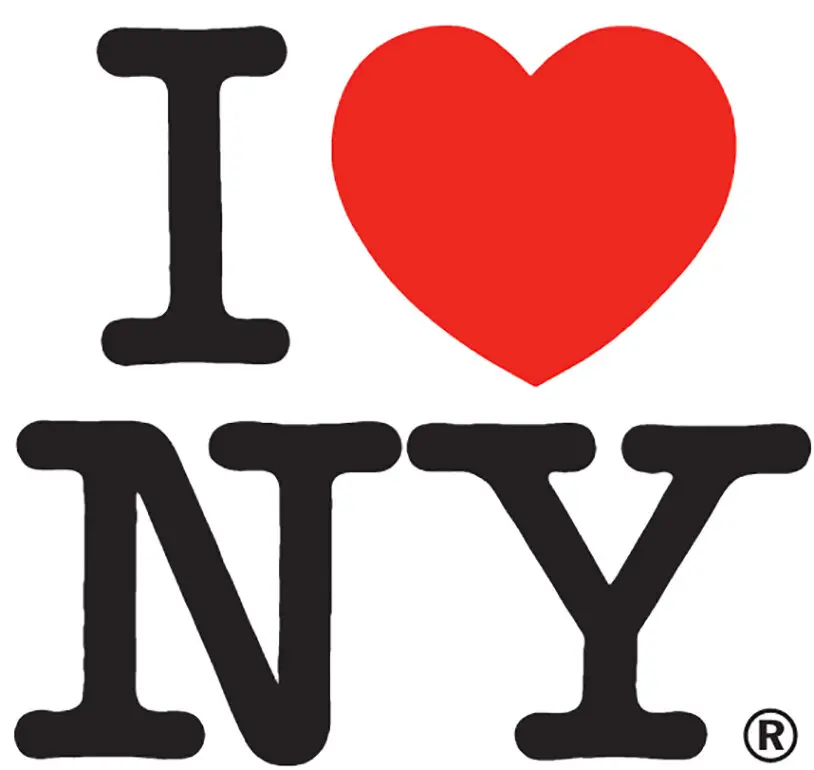 A campanha “I ♥ NY” de Wells Rich Greene, que começou em 1977, durou anos e se tornou uma das mais bem-sucedidas da história. (Crédito: Domínio Público)