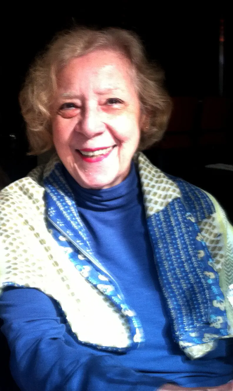 Arlene Croce em 2014. “Ela é uma escritora elegante e cheia de gírias”, escreveu a crítica de cinema Pauline Kael. (Crédito...via Maria Calegari)