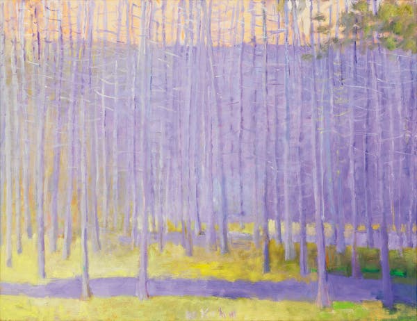 “Thicket II” (óleo sobre tela, 1996).Crédito...Galeria Wolf Kahn/Miles McEnery