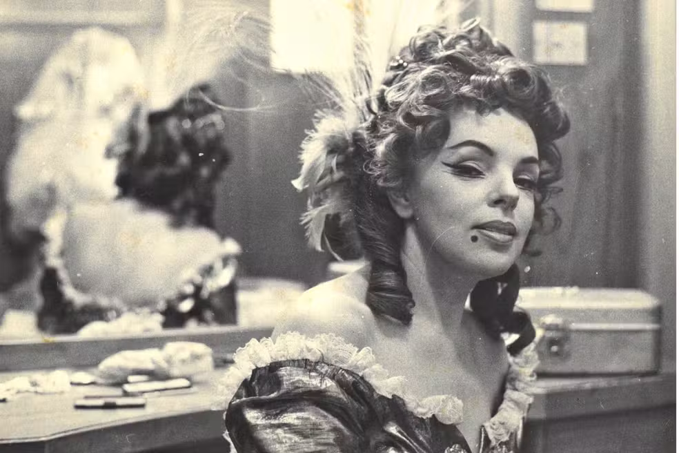 A cantora lírica mineira Maria Lúcia Godoy — Foto: Arquivo