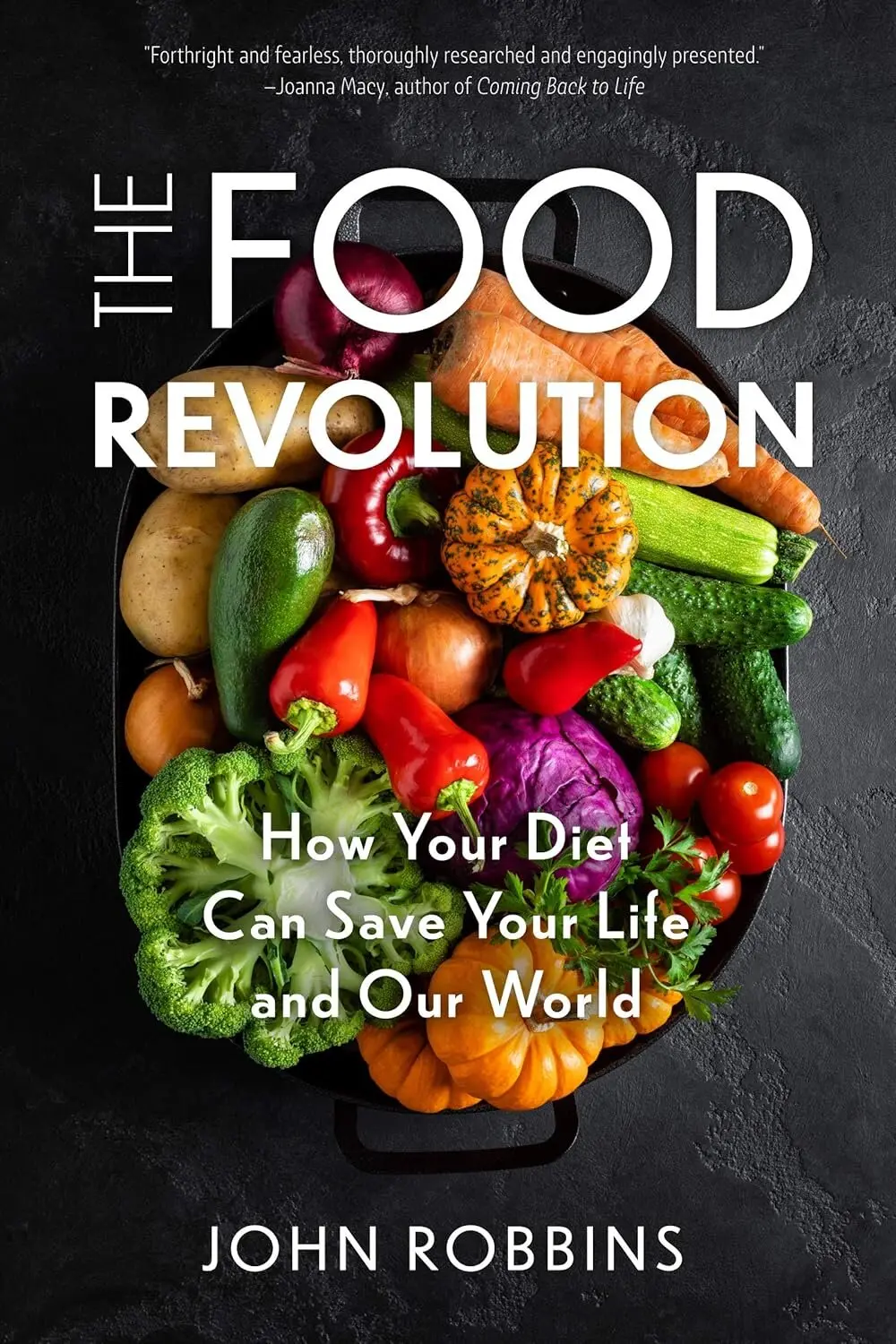 O Sr. John Robbins escreveu “A Revolução Alimentar” em 2001; 11 anos depois, ele e seu filho fundaram a Food Revolution Network, uma organização de educação e defesa.Crédito...Imprensa Conari