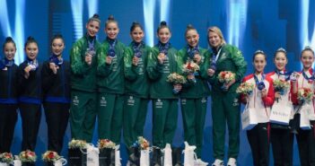 Seleção de Conjunto é campeã geral da Copa do Mundo de Milão, na Itália Foto: André Menezes/CBG