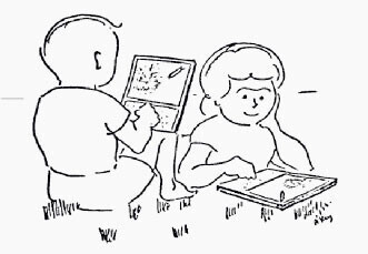 Alan Kay era um jovem funcionário do Centro de Pesquisa da Xerox, criou o primeiro tablet da história. Foto: Xataka