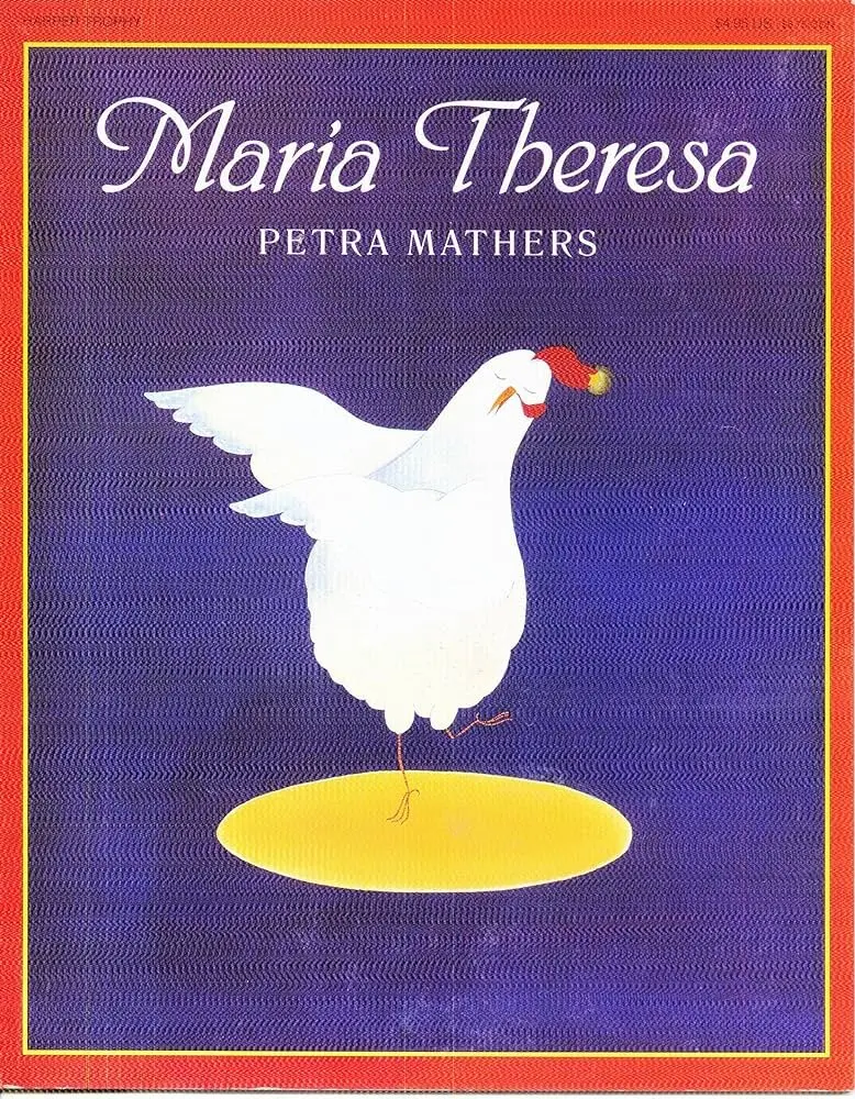 O primeiro livro que a Sra. Mathers escreveu, “Maria Theresa”, conta a história de uma ave sonhadora que vive todos os tipos de aventuras. HarperCollins