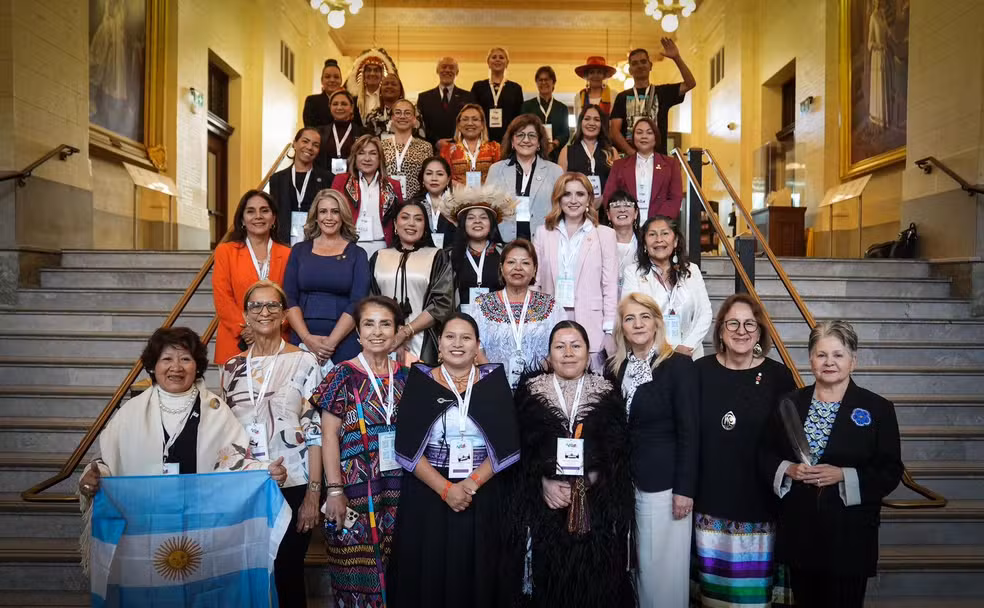 A eleição ocorreu nesta terça-feira (19), em Ottawa, durante reunião preparatória para a 22ª Assembleia Plenária do ParlAmericas. — Foto: Divulgação
