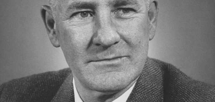 George W. Beadle, chanceler da Universidade de Chicago (1961). (Crédito da fotografia: Cortesia © Copyright All Rights Reserved/ © Companhia William e Meyer ®/ REPRODUÇÃO/ TODOS OS DIREITOS RESERVADOS)