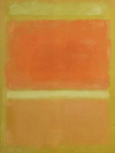 Sem nome, quadro corresponde a uma mescla de amarelos e laranjas e foi pintado por Mark Rothko em 1955 (Foto: AP Foto/Sotheby's, Archivo)