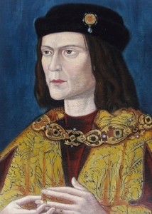 Retrato do rei Ricardo 3° na Catedral de Leicester monarca, que governou a Inglaterra no século 15. (Divulgação/Leicester University) 