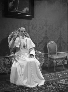 Papa Pio 12, em foto de arquivo do jornal do Vaticano L'Osservatore Romano. (Foto: L'Osservatore Romano / Reuters)
