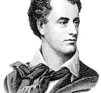 Lord Byron, pai de Ada Lovelace, matemática inglesa do século 19.