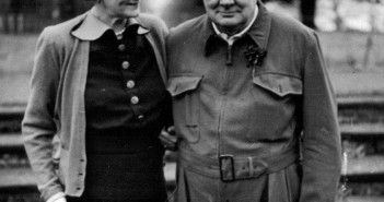 Clementine Churchill viúva do ex-primeiro-ministro britânico Winston Churchill