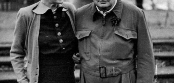 Clementine Churchill viúva do ex-primeiro-ministro britânico Winston Churchill