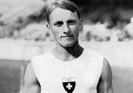 George Miez, vencedor de oito medalhas nas Olimpíadas de 1928