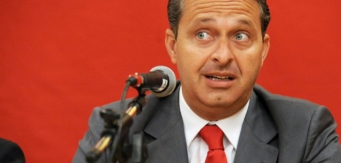 Eduardo Campos era candidato à Presidência da República pelo PSB (Foto: Daniel Ramalho / Terra)