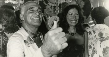 O cineasta Carlos Niemeyer com a socialite Anna Maria Tornaghi