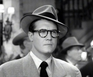 George Reeves como "Clark Kent"