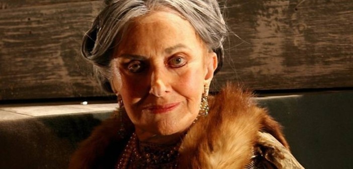 A atriz Ida Gomes ensaia uma peã (Foto: Arquivo)