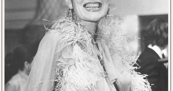 Maxime de la Falaise, em 1977. (Foto: Larry Morris / The New York Times)