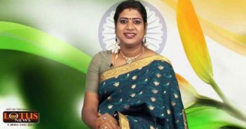 Padmini Prakash é a primeira âncora transgênero da Índia (Foto: Lotus TV)