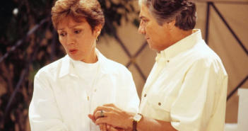 Tânia Scher e Cláudio Cavalcanti em A Viagem, 1994.