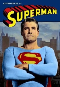 Cartaz da Série "Superman" com George Reeves