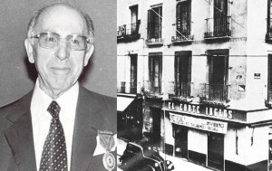 Ramón Areces empresário espanhol, fundador da cadeia de lojas de departamento El Corte Ingles.