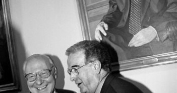 Vítor Crespo com Jorge Sampaio, numa foto de 1998 - Pedro Cunha/Arquivo