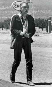 Luke Askew em uma cena do filme de 1969 "Easy Rider". (Columbia Pictures, via Photofest) 