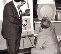 O computador PDP-1 usado na programação de "Spacewar!"