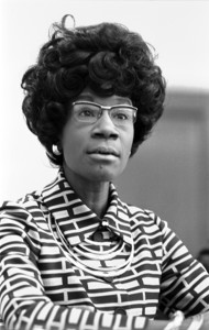 Shirley Chisholm tornou-se a primeira mulher e a primeira pessoa negra a tentar obter a candidatura à presidência por um grande partido político