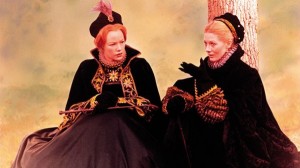 Glenda Jackson e Vanessa Redgrave em Mary Stuart, Rainha da Escócia