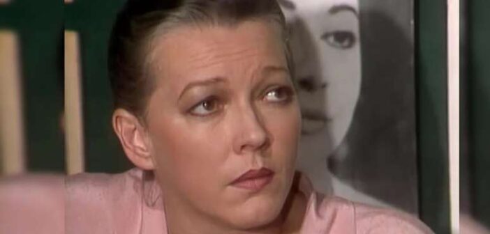 Helena em 'Baila Comigo', Lilian Lemmertz tinha um estilo denso e realista de atuação Foto: Reprodução