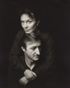 Julian Patrick Barnes e Pat Kavanagh (Foto: Jillian Edelstein, 1991 - NPG)