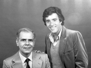 Yvan Mesquita, ao lado de Tony Ramos, na novela 'Baila Comigo', em 1981 (Foto: Divulgação/TV Globo)
