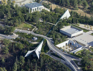 Aerial Jerusalem Yad Vashem